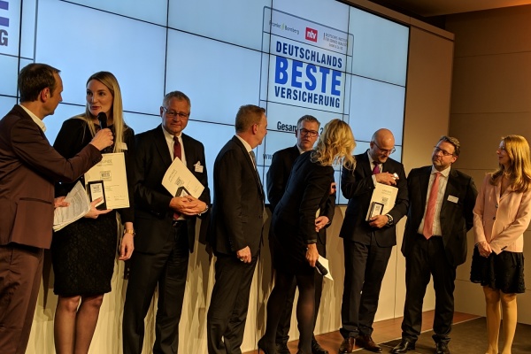 Deutschlands beste Versicherungen 2019 Preisträger